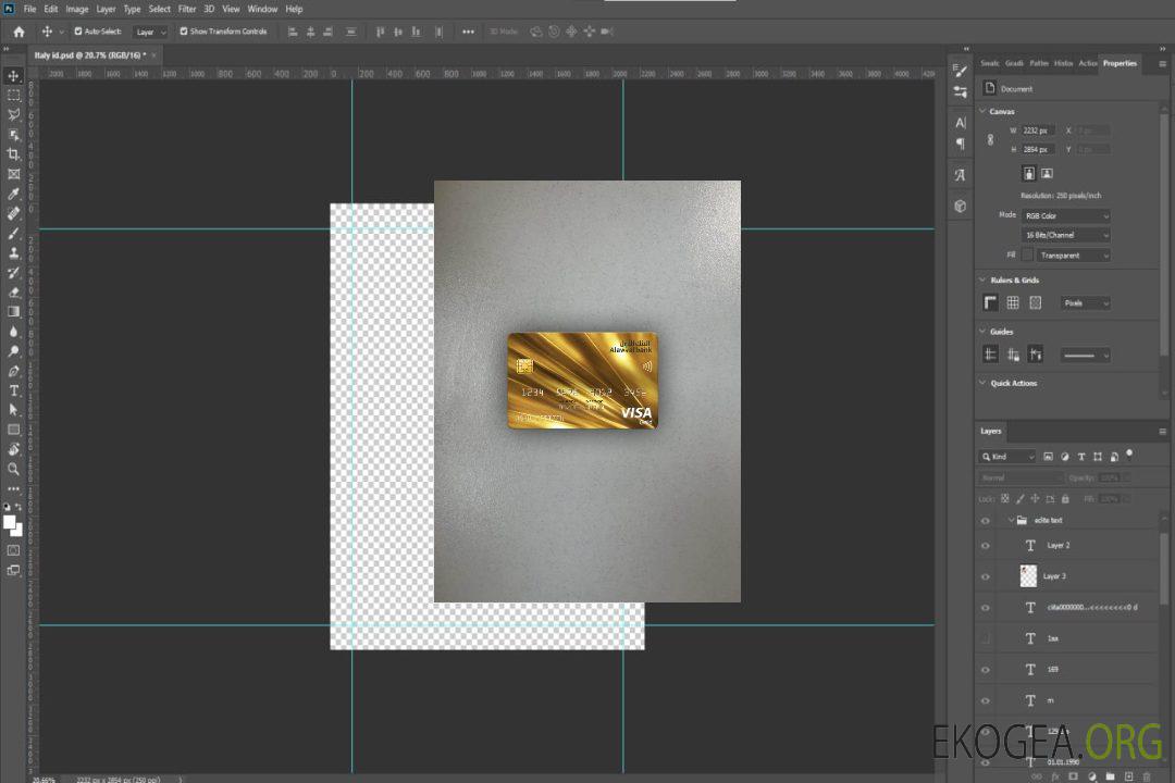 L'Arabie Saoudite Alawwal Bank visa carte d'or photolook , avant template